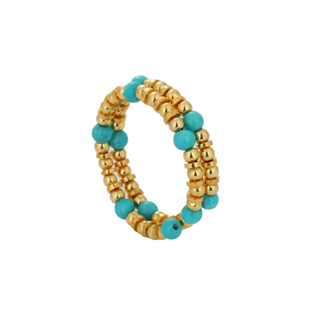 American Turquoise DIY Ring - Veilgem