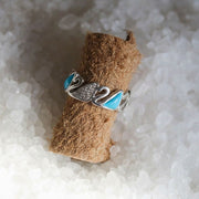 Swan Embrace Turquoise Ring - Veilgem