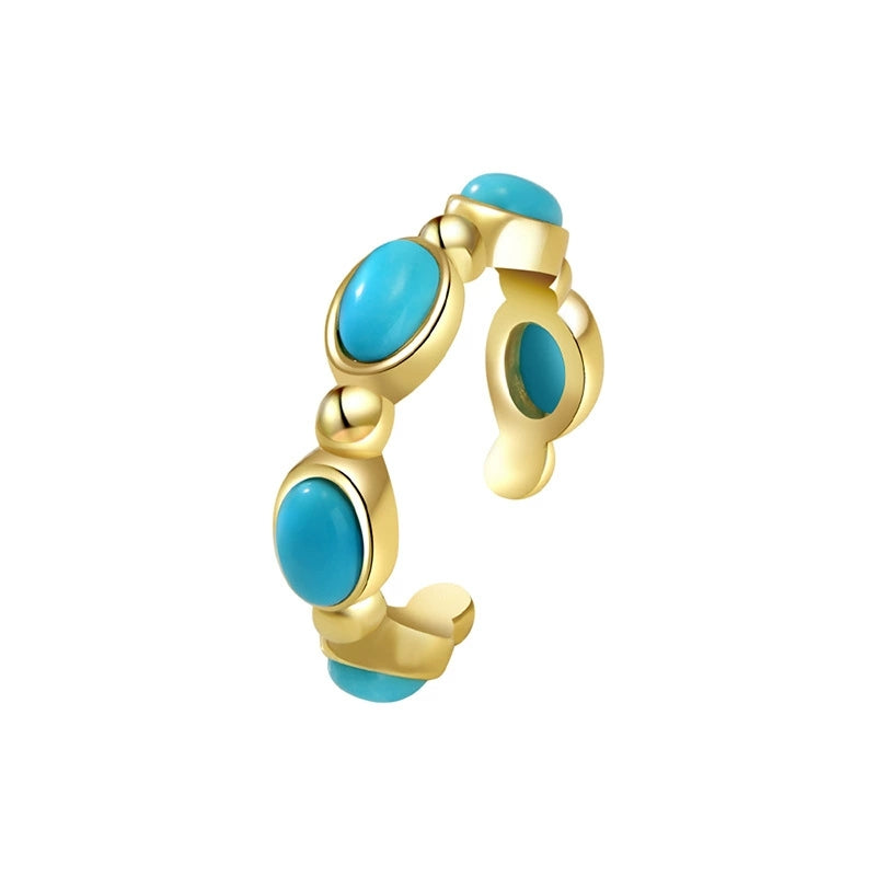Celeste Tear Turquoise Ring - Veilgem