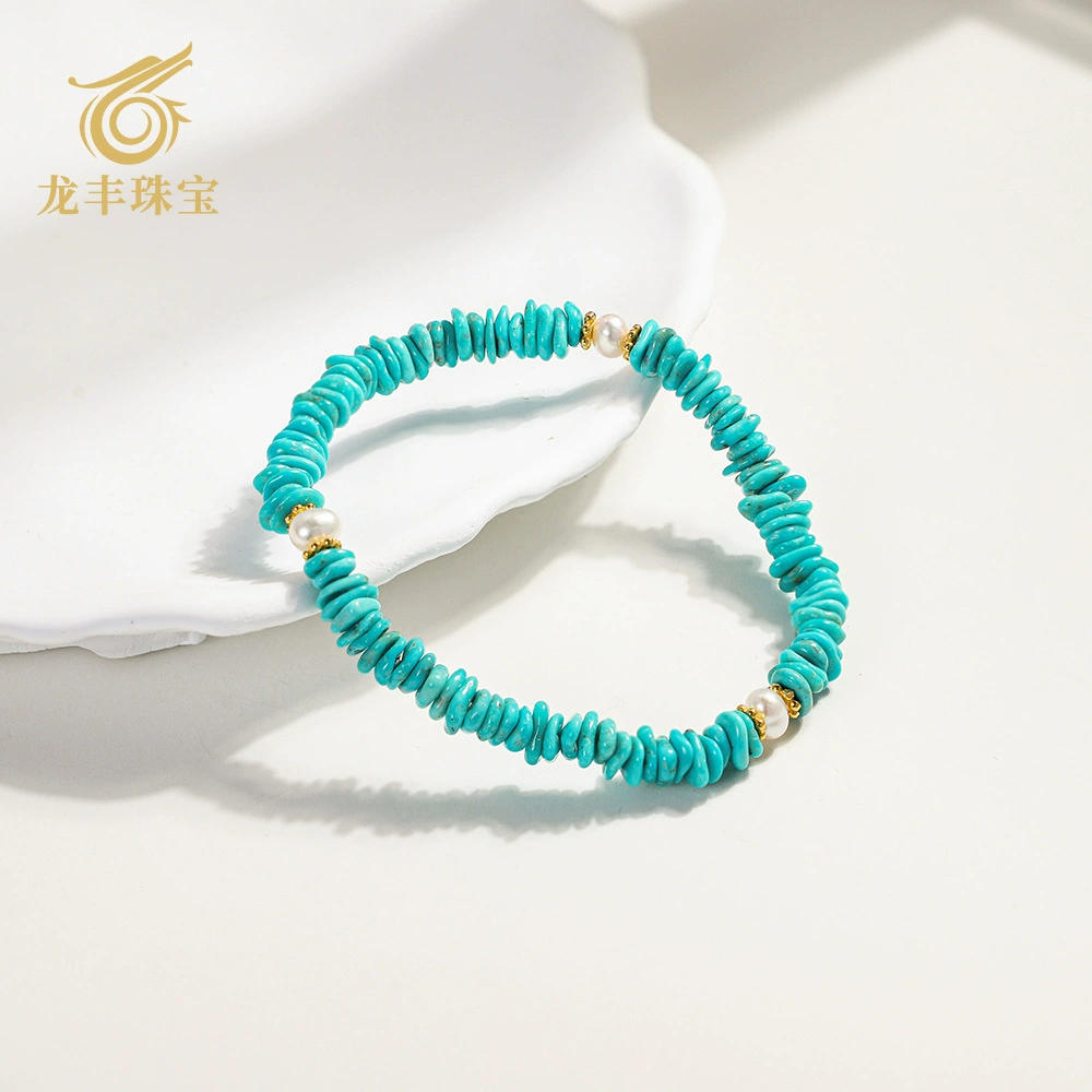 Turquoise Muse Pearl Bracelet - Veilgem