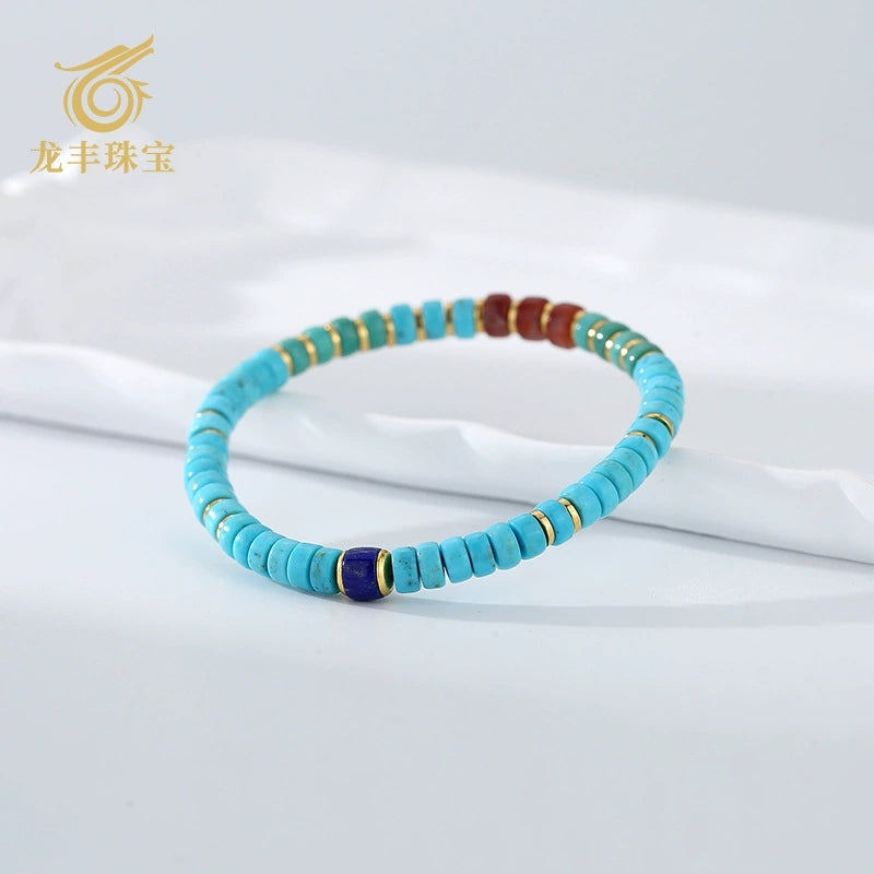 Cutting Grace Turquoise Bracelet - Veilgem