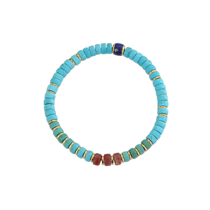 Cutting Grace Turquoise Bracelet - Veilgem