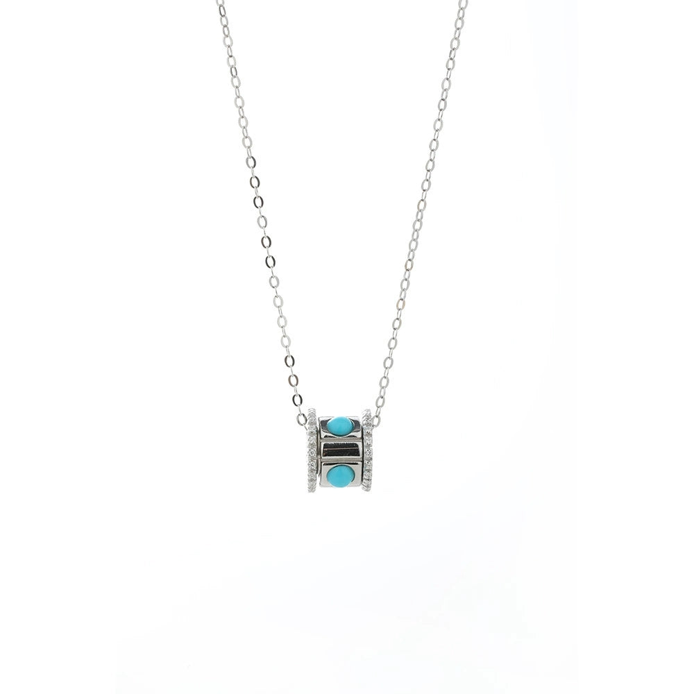 Whispered Waistline Turquoise Necklace - Veilgem