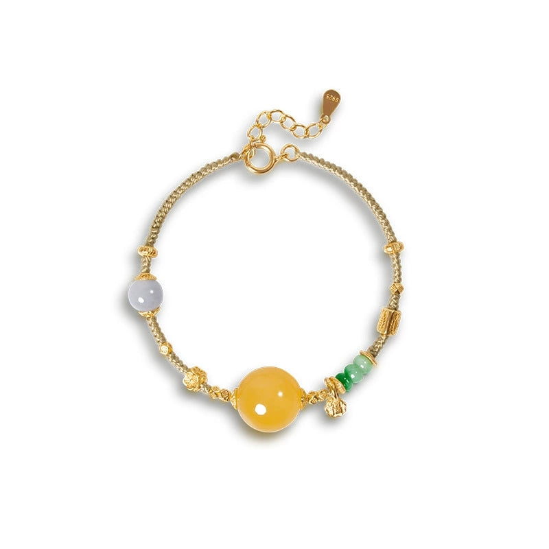 Eternal Harmony Amber Bracelet - Veilgem