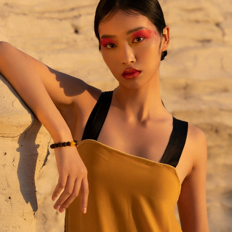 Lotus Serenity Agarwood Bracelet - Veilgem