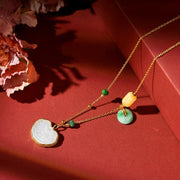 Ruyi Cloud Whisper Pendant Necklace - Veilgem