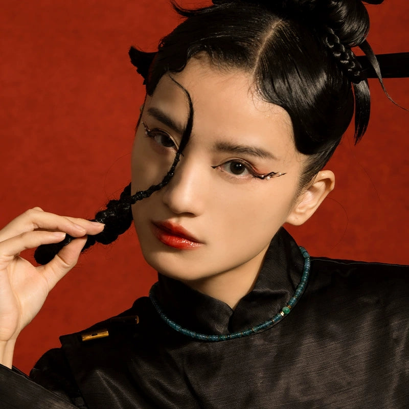 Celestial Blue - Guatemalan Jade & Pearl Necklace - Veilgem