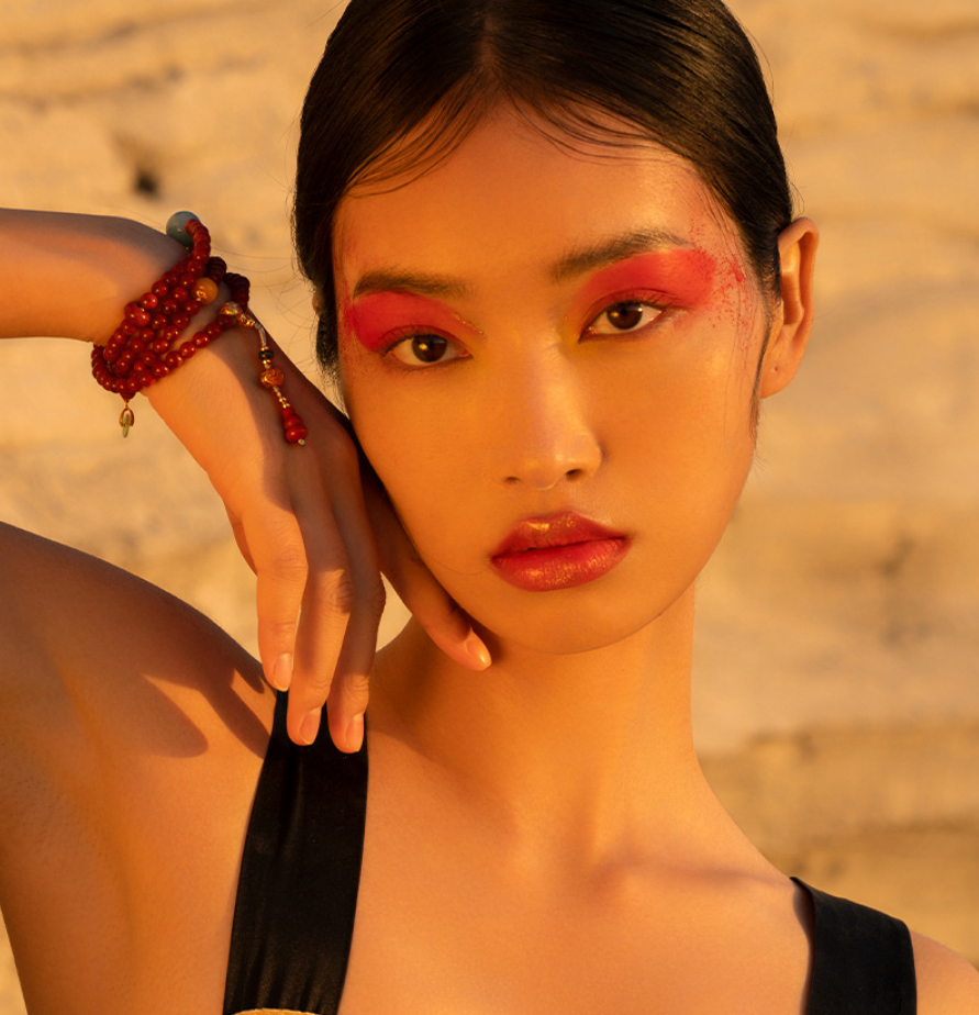 Fortune Layers Whisper · Multi-Gem Abundance Bracelet - Veilgem