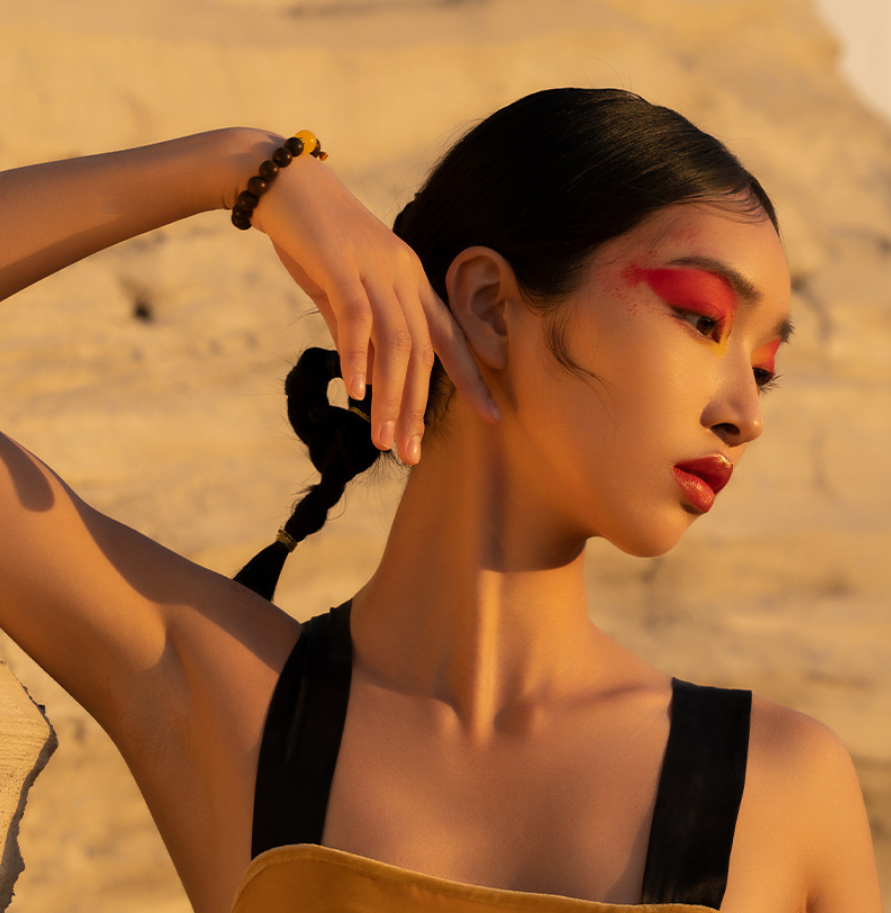 Lotus Serenity Agarwood Bracelet - Veilgem