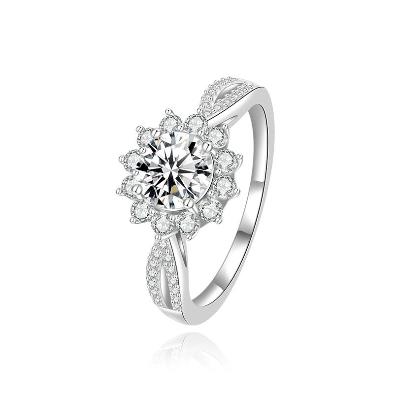 Radiant Embrace Moissanite Ring - Veilgem