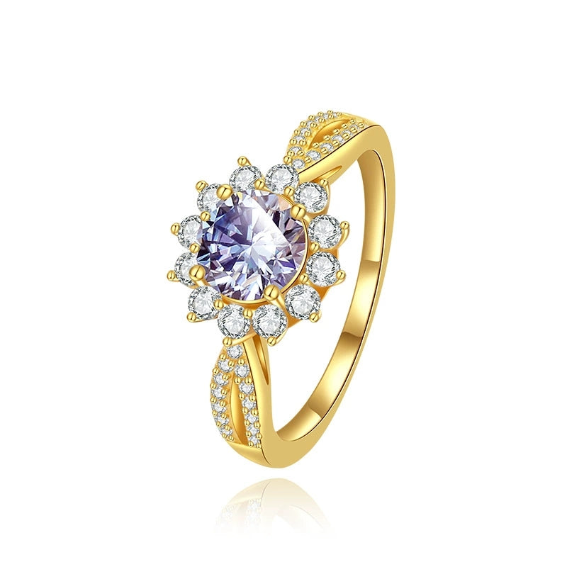 Radiant Embrace Moissanite Ring - Veilgem