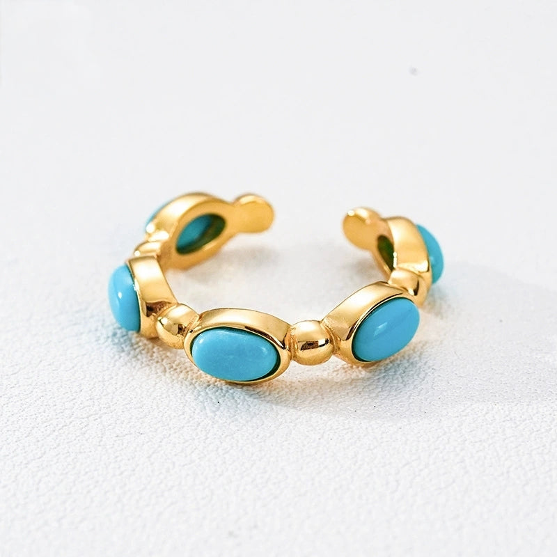 Celeste Tear Turquoise Ring - Veilgem
