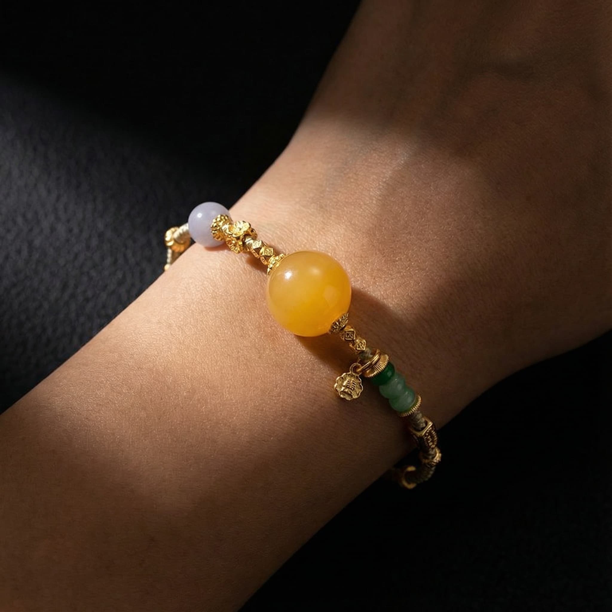 Eternal Harmony Amber Bracelet