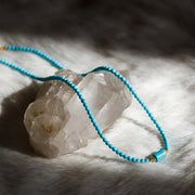 Urban Sharpness —Turquoise Collarbone Necklace - Veilgem