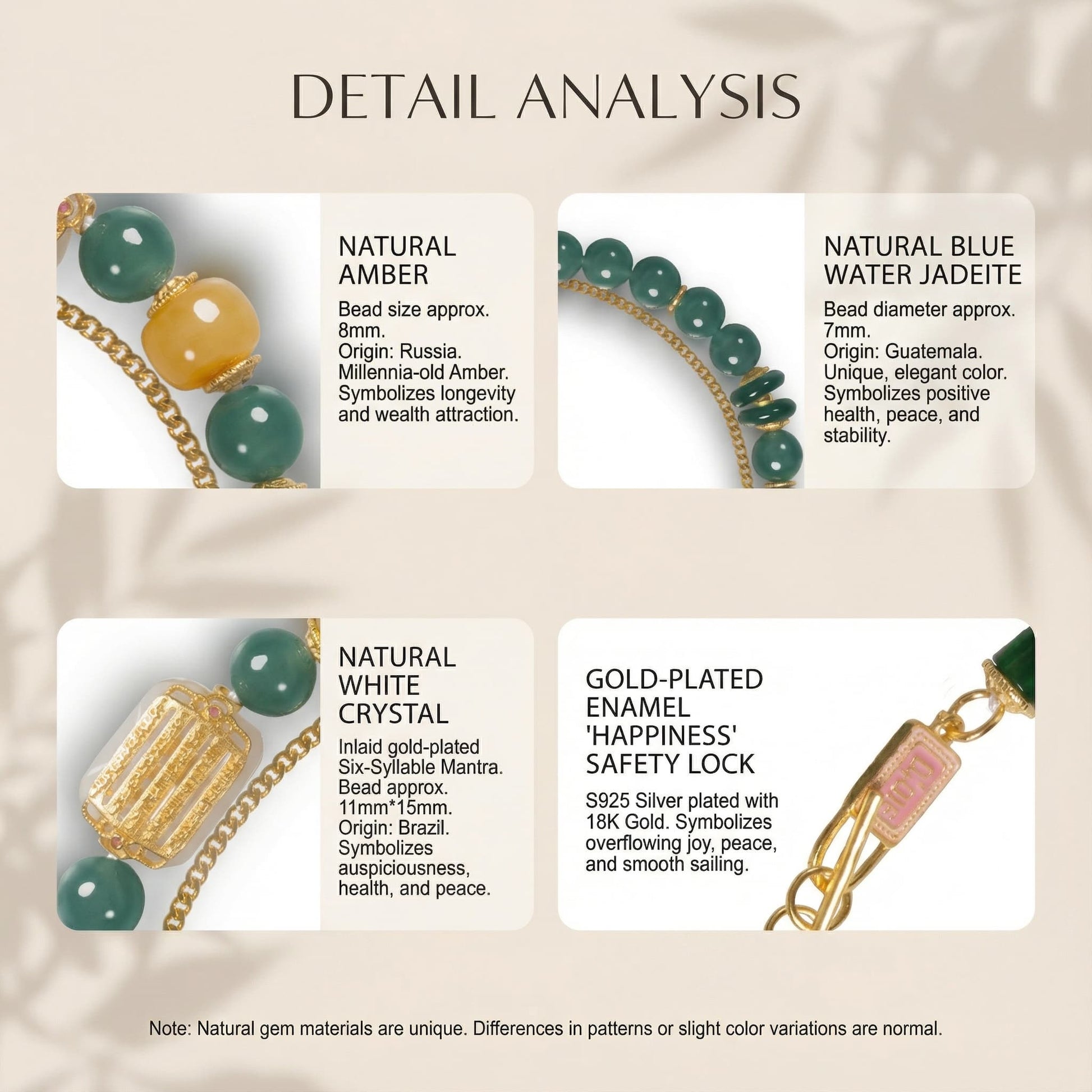 Ocean Whisper Guatemala Jade Bracelet - Veilgem