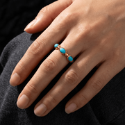 Celeste Tear Turquoise Ring - Veilgem