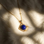 Midnight Crown Lapis Lazuli Pendant - Veilgem