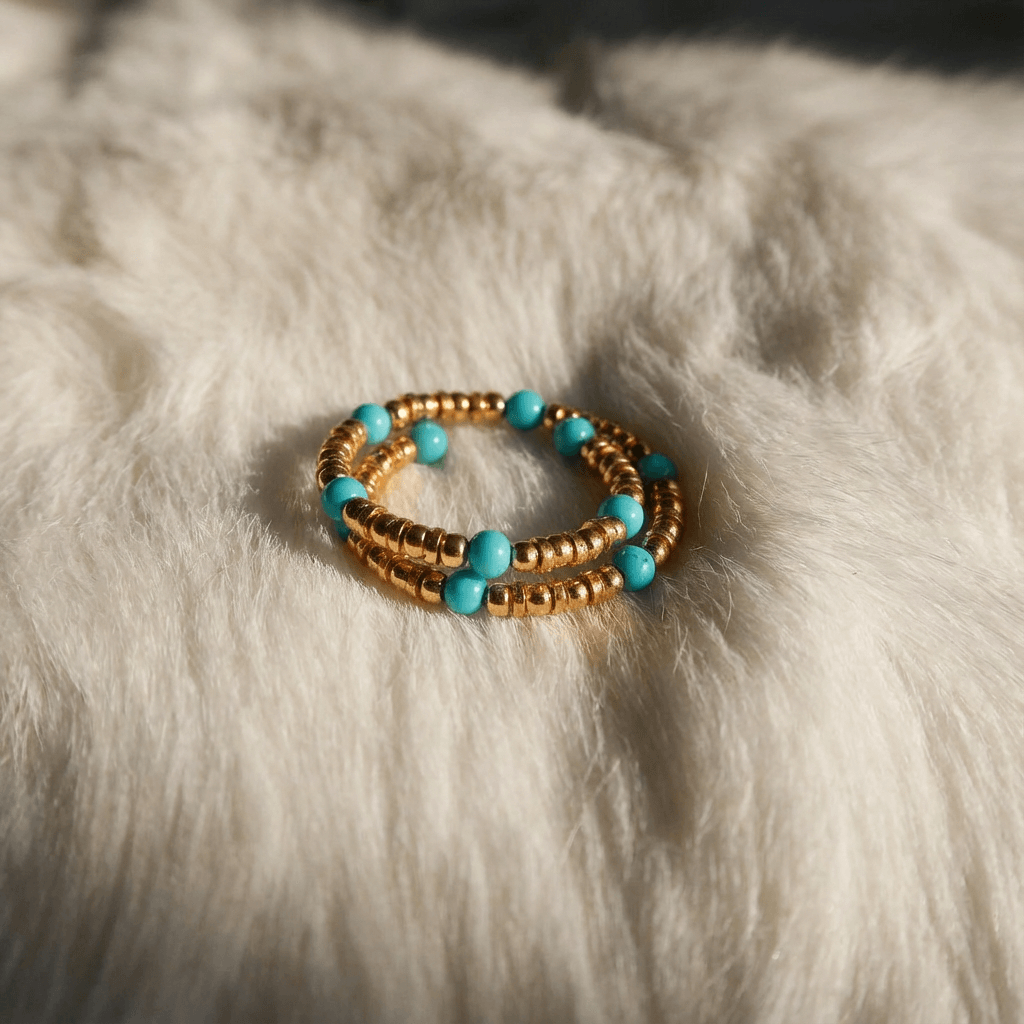 American Turquoise DIY Ring