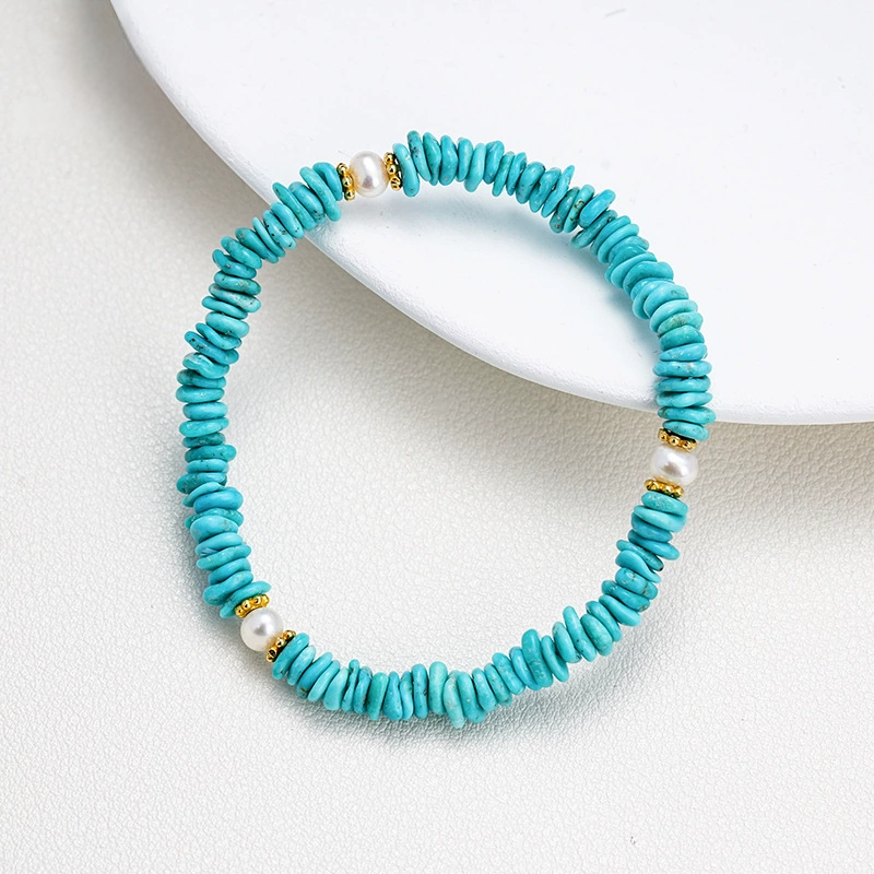 Turquoise Muse Pearl Bracelet - Veilgem