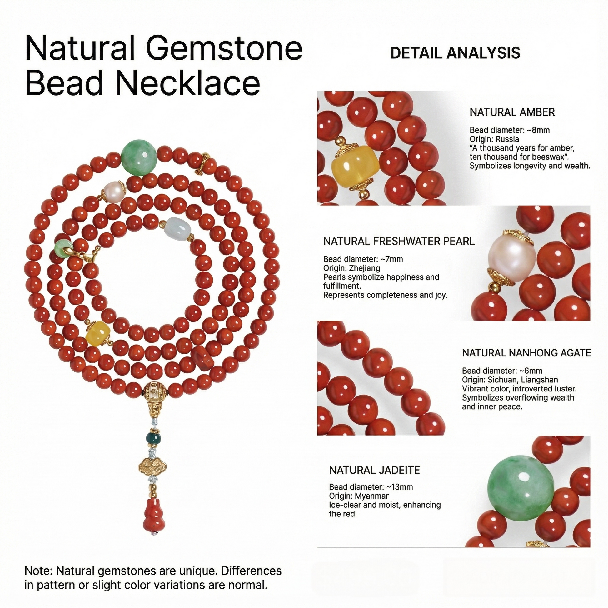 Fortune Layers Whisper · Multi-Gem Abundance Bracelet - Veilgem