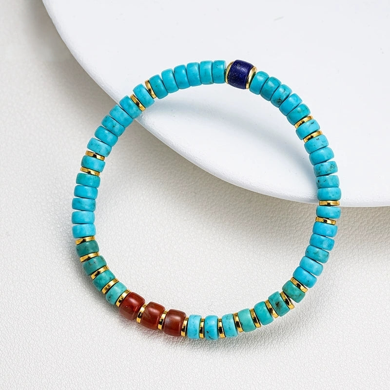 Cutting Grace Turquoise Bracelet - Veilgem