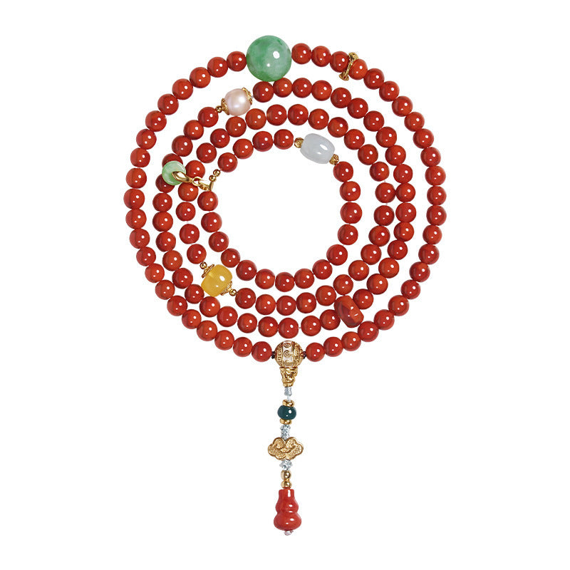 Fortune Layers Whisper · Multi-Gem Abundance Bracelet - Veilgem